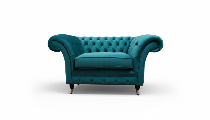 Chesterfield dizaina krēsls dīvāns mēbeļu tīrīšana luksusa audums dīvāns vienam sēdētājam