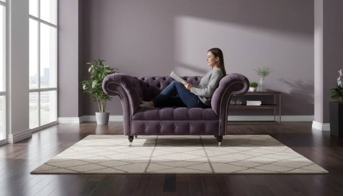 Krēsls Chesterfield velvets vienvietīgs luksusa krēsls dīvānovēlāja jaunsdzimts sēžamvieta