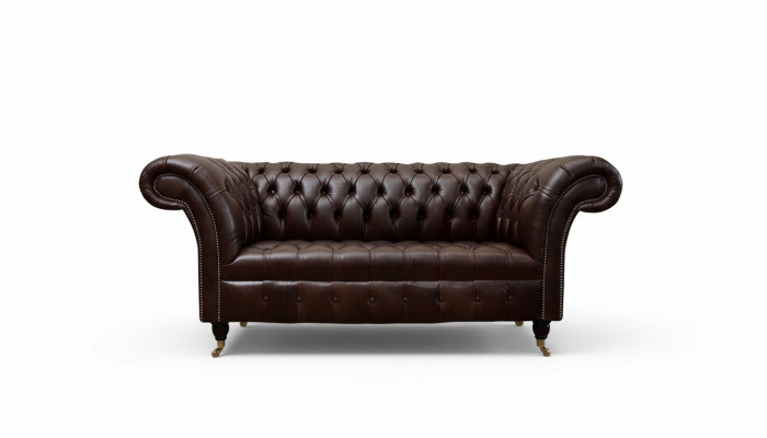 Sēdētspēja Dīvāns Chesterfield Polster Dīvāns 2-vietīgais Āda Tekstils Lounge Jauns