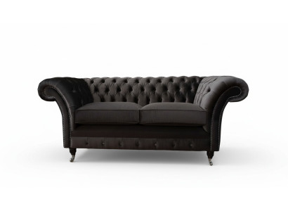 Chesterfield Tekstila dīvāns 2 cilvēku atbalsta dizains luksusa dīvāns auduma dīvāns