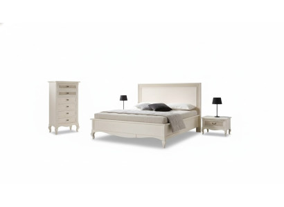 Gulta 2x nakts galdi 4 gab. Guļamistabas komplekts Mēbeles Komoda Luxury Jauns