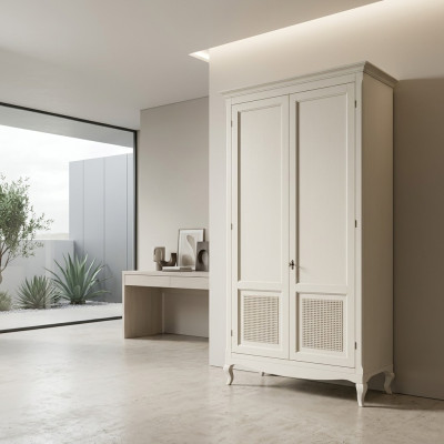 Garderobe Luksusa skapis Mēbeles Modernas guļamistabas skapji Koks