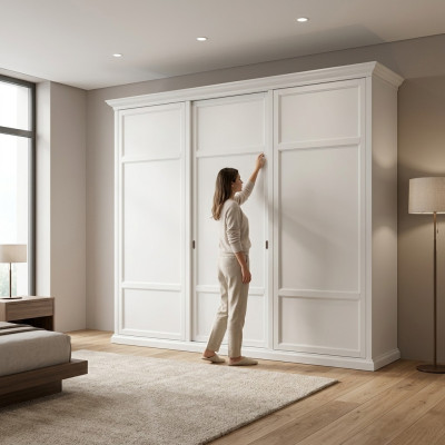 Skapi Mēbeles Itāļu dizains Skapji Jauni guļamistabasurniture