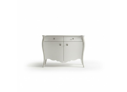 Pamatnē Sideboard Balti Sideboards Masīvā koka skapis Mēbeles Komodes