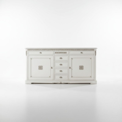 Sideboard Anrichte Massiv Holz Italien Schrank Möbel Kommode Wohnzimmer -> Sideboard Anrichte Masīvkoks Itālija Skapis Mēbeles Kumodē Dzīvojamā Istaba
