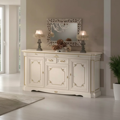 Komoda Sideboard Skapis Koks Kumodes Itāļu mēbeles Masīvs Jauns