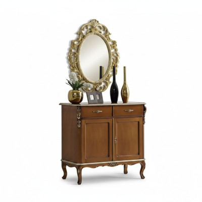 Sideboard Itāļu stila mēbeles koka komoda skapis dizainera jauns