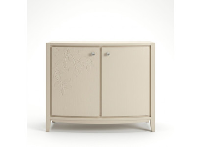 Sideboard Kommode Skapis Klasiskās luksusa kommode Dzīvojamā istaba Bāziģas krāsā