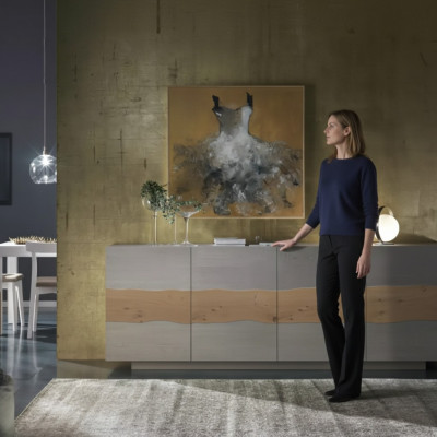 Sideboard dizains Kommode koka skapis Kommoden Itāļu mēbeles Jauns