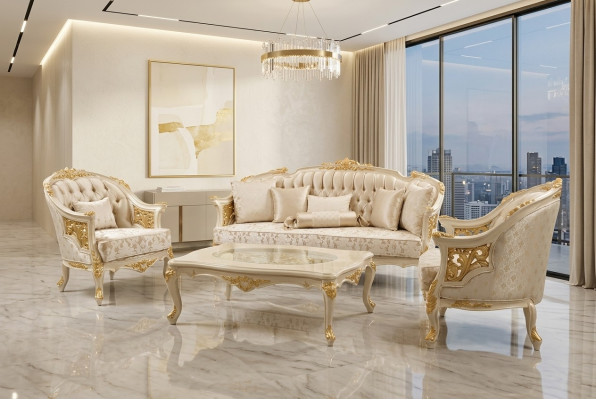 Augstas klases dzīvojamā istabas sofa Luxurious krēsli moderns krēsls dīvāngarnitūra Jauns