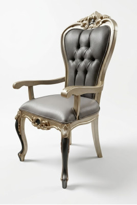 Izklaidošs Chesterfield restorāna krēsls, mājīgs krēsls, koka, audums, restorāna krēsli