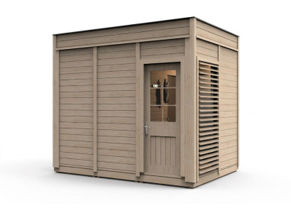 Sauna koka Woodpro dārza koka pirts āra pirtis sausa pirts 345x245x318