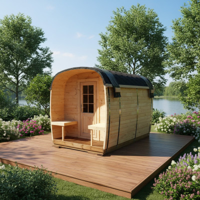 Sauna koksens Sauna dārzs koka sauna āra saunas 300x230x270