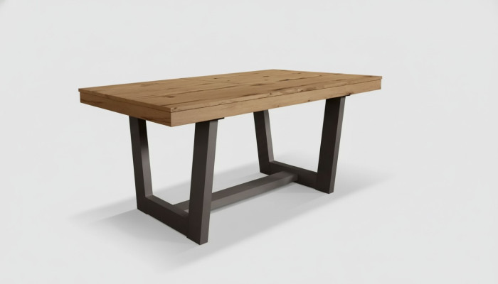 Izklaides galds Koka galds Pagarināms galds 160/240 x 90 x 78 cm Stils Moderns