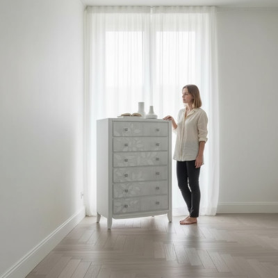 Komoda dizains Modernas dzīvojamās istabas stils Komodas Stilvoll 130 cm Galdiņš