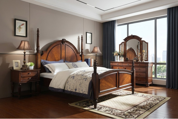Gulta 2x nakts plaukts guļamistabas komplekts luksusa dizains jauns brūns 3 daļu Moderns