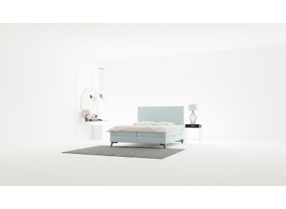 Guļamistabas gulta luksusa mēbeles apģērbs audums moderns dizains boxspringbed