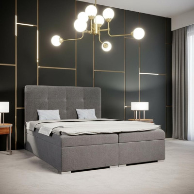 Gulta Guļamistaba Greznas Tekstila Mēbeles Polstermöbel Stils Boxspringbett