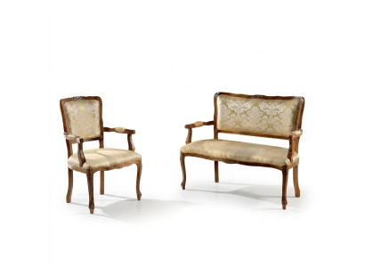 Sofas 3+3+1+1 Sēdvietu galds Sofa Sofas Krēsli Luksusa komplekts 5 gab.