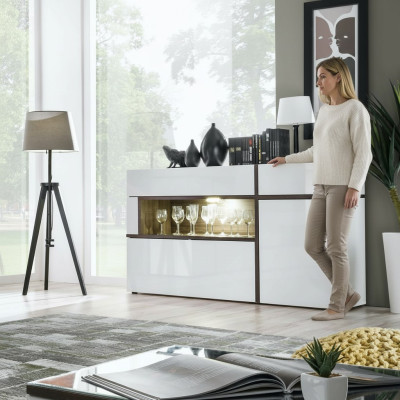 Komplekts modernais dzīvojamais istabas mēbeļu dizains Luxus Holzkommode balts mēbelēm
