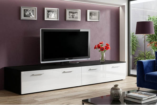 TV statīvs RTV Lowboard dizainera koka mēbeles modernam dzīvojamā istabai