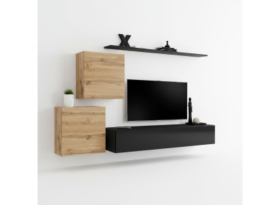 Dizainera dzīvojamā istaba Wohnzimmermöbel sienas plaukti luksusa TV stends sideboard Modern