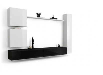 Dizaina dzīvojamais telpas galds Sideboard 3x skapis TV statīvs Komplekts 6gb.Holzmöbel Stil dizaineris