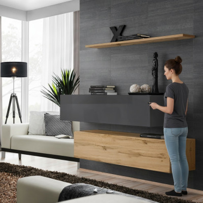 Moderns Set Sideboard mēbeļu dizains dzīvojamā istaba luksusa komplekts 3 gabalos
