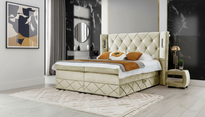 Beļģijas chesterfield gultasistaba naktsgalži luksusa mēbeles