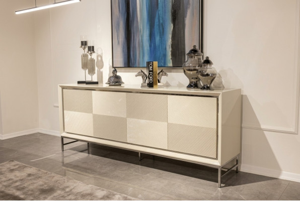 Sideboard Kommode Viesistaba Mēbeles Jauns dizains Luksuss Moderns Iekārtojums