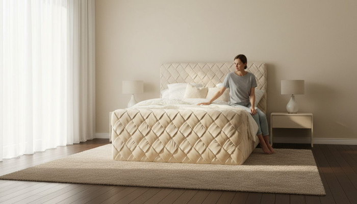Luksusa gultas ModeRnas gultas karkass 180x200 cm dizaina guļamistabas mēbeles galvadslauks