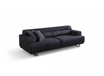 Dīvāns 3-vietīgs Moderns Mēbeles Baltā Telpa Lux Designer 235cm Iekārtojums