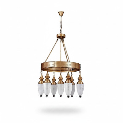 Lampa Pakaramās gaisma Lustrs Kristāllampa Griestu lampa Lampas 60x125