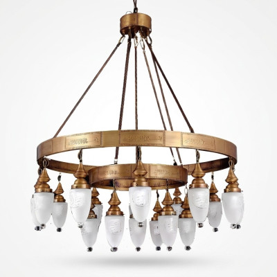 Kronšteins Lampa Pakaramā lampa Lampas Kristāllampa Griestu lampa 120x180