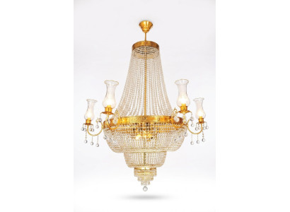 Lustra pakaramais šķira griestu lampa lampas kristāllampa 115x160