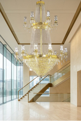 Karūšu lampa xxl apgaismojums kāpņu lampa krāšņums lukturi 160x260
