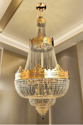 Gaismauzkare Lustra Lampa Kristāla lampa Griestu lampa Lampas 100x245