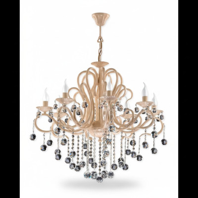 Antīkā stila lustra lampa Apaļa lampa Griestu lampa Lustra 88x100