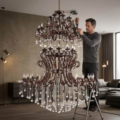 Lustra lampa xxl Gaisma / Gaisma Gaisma Lampa 155x250