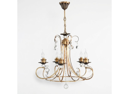 Kristāla kronšteins - Moderns kronšteins elegants interjers lampa apgaismojums.