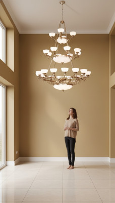 Kronšteinu lampa Pakaramā lampa Kristāllampa Griestu lampa Lampas 145x255
