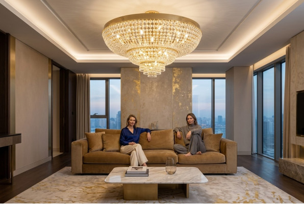 Gaisma lustra lampa kristāllampa griestu lampa lampas 100x45