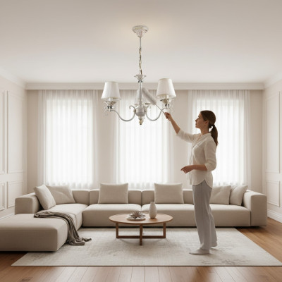 Gaismeklis griestu lampa griestu lampas gaisma lukturi lukturis 50x62