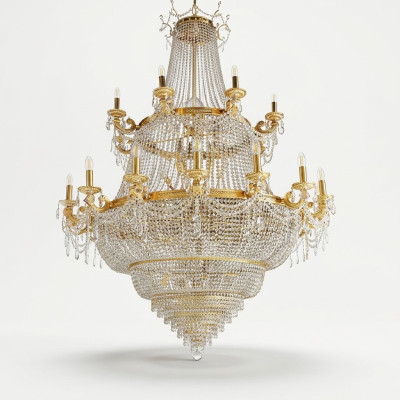 Spuldzes lampas Lustrs Kristāla lampa Lukturi Griestu lampa Lampa 135x230