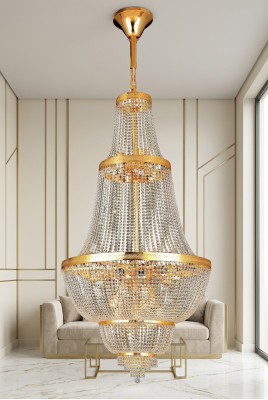 Lukturis Pakaramais gaismeklis Lustras Lampas Kristāllampa griestu lampa 80x200