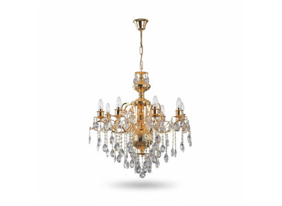 Gaisma ar gredzenu, krištāllampiņa, griestu lampa, lampas 72x100