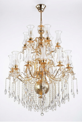 Kronšķirnes lampa pakaramā lampas kristāllampa griestu lampa lampas 99x155