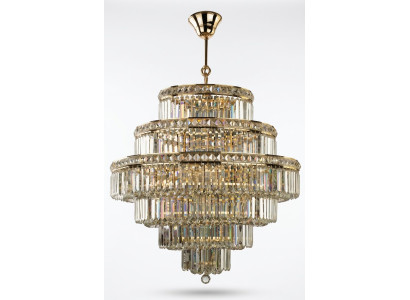 Lampa Pakaramais gaismeklis Lustra Griestu lampa Lampas Kristāllampa 80x105