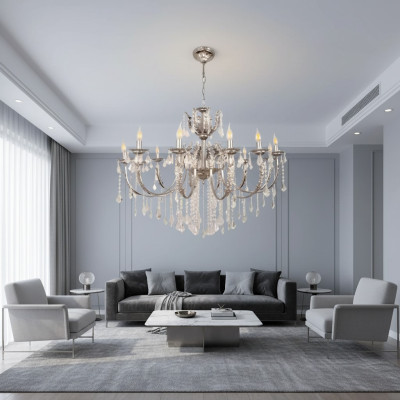 Gaisma Krāsnis lampas Kristāllampa Griestu lampa Lampas 113x140