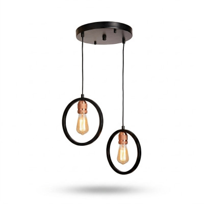 Griezes lampa dzīvojamā istabā vai viesnīcu luksusa melns stilīgs apgaismojums